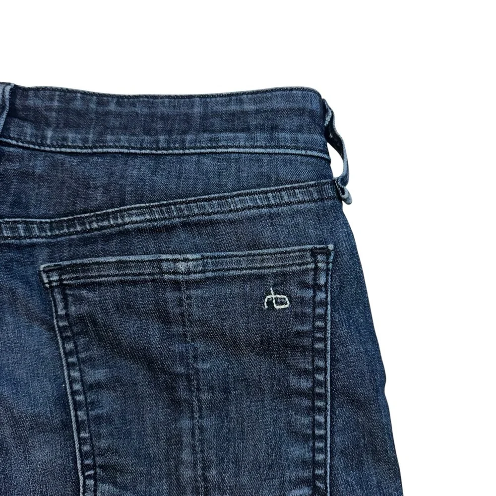 Rag & Bone Cate Mid-Rise Ankle Skinny Jeans Dark Wash 27 in April